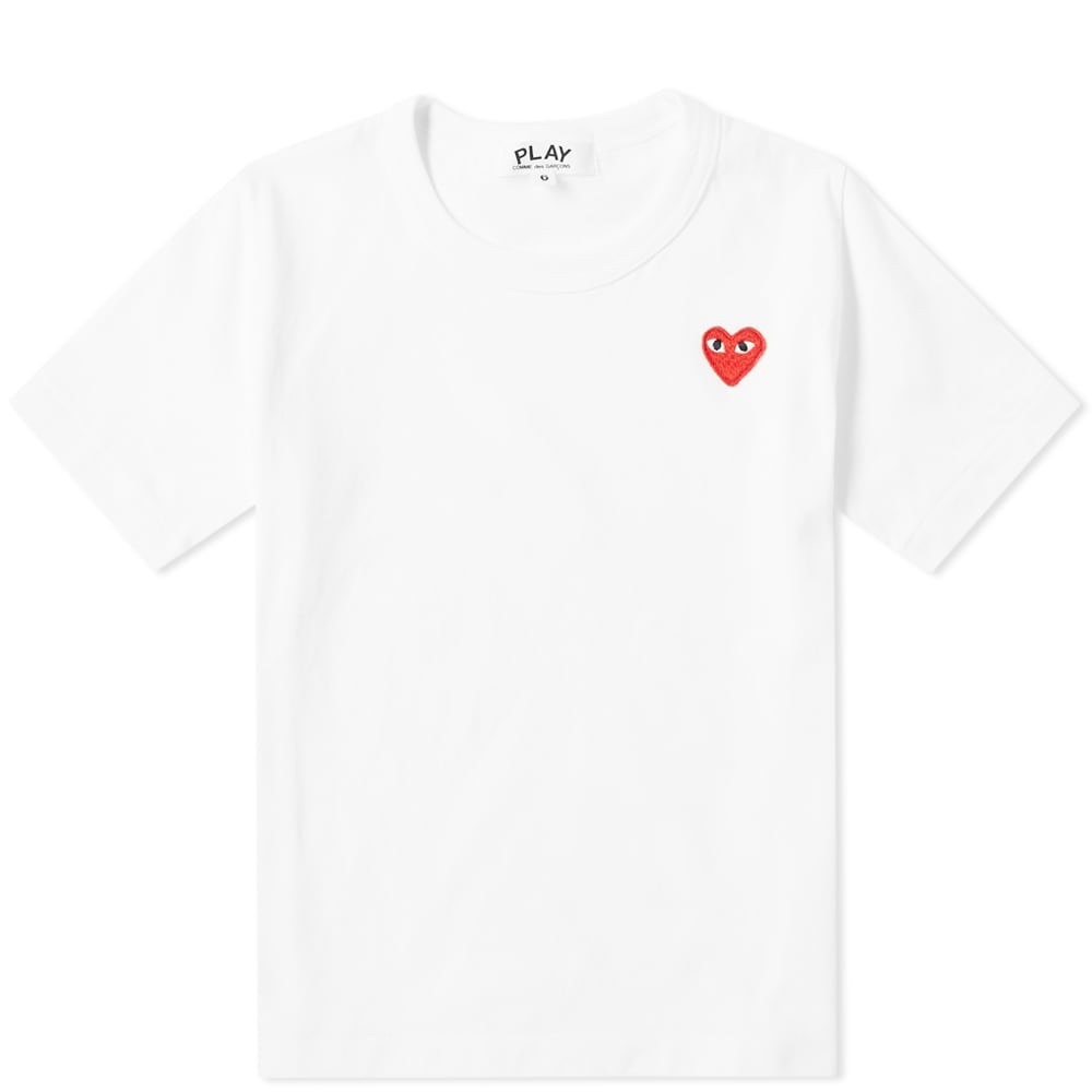 Comme des Garcons cdg play white tee t shirt UA